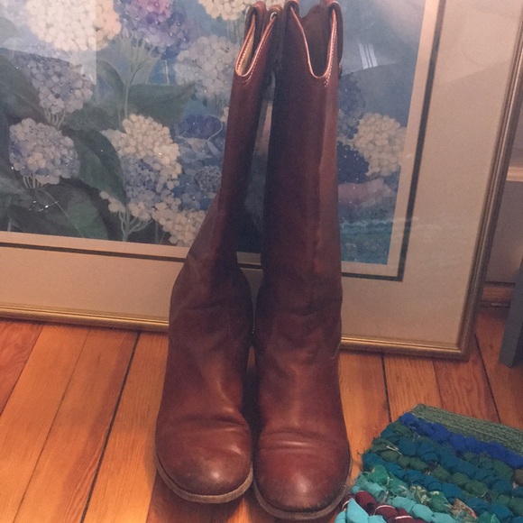 Frye Melissa Boot brown size 9, similar to Campus Frye Boot - Picture 4 of 6